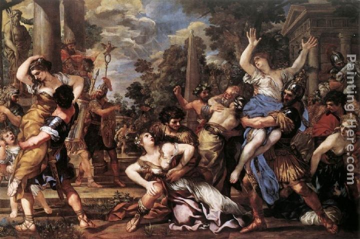 Pietro da Cortona The Rape of the Sabine Women
